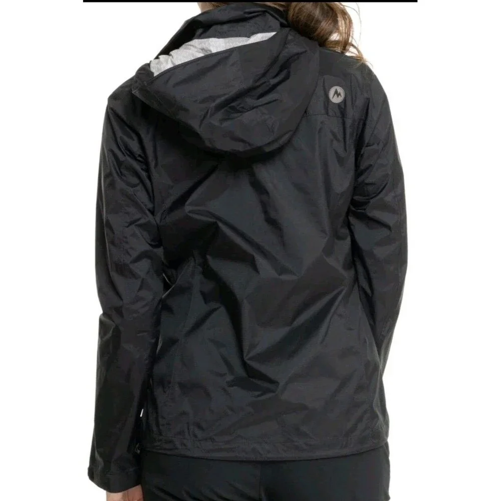 Marmot Women's Precip Eco Jacket rain coat / Black /‎ 46700-001 / Medium/ New